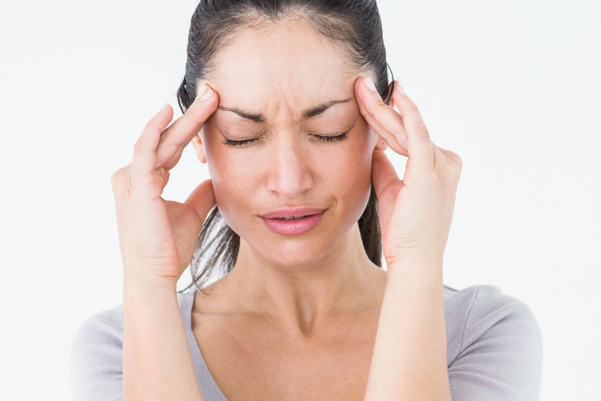 Headache from tooth